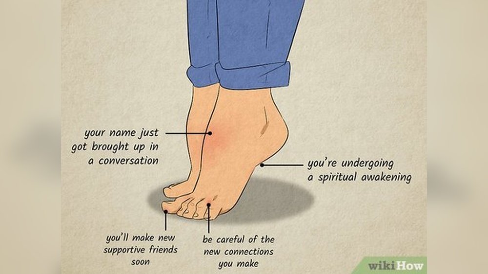 Left Foot Itching Spiritual Meaning