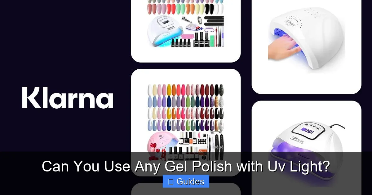 Can You Use Any Gel Polish with Uv Light?