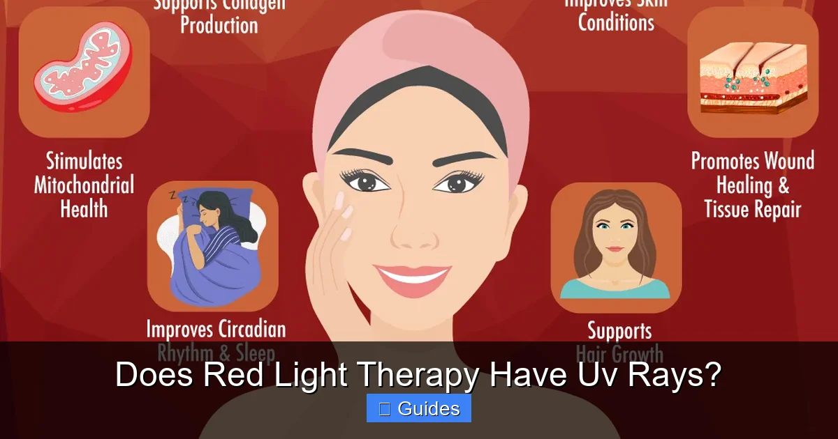 Does Red Light Therapy Have Uv Rays?