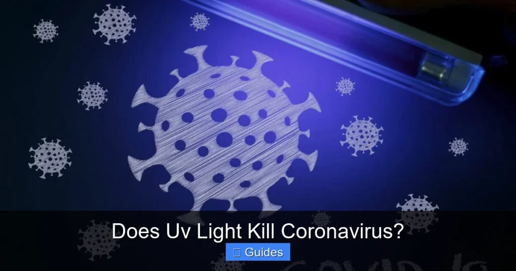 Does Uv Light Kill Coronavirus?