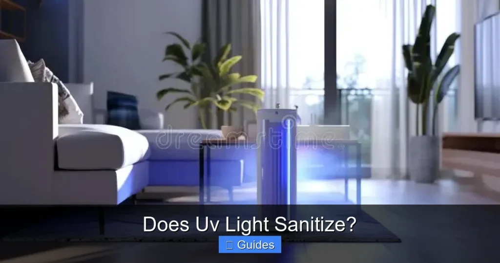 Does Uv Light Sanitize?