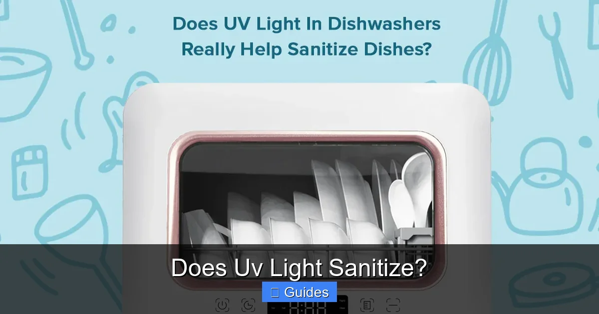 Does Uv Light Sanitize?