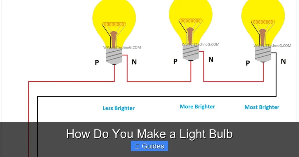 How Do You Make a Light Bulb