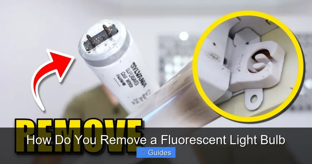 How Do You Remove a Fluorescent Light Bulb