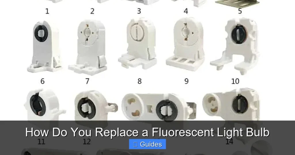 How Do You Replace a Fluorescent Light Bulb