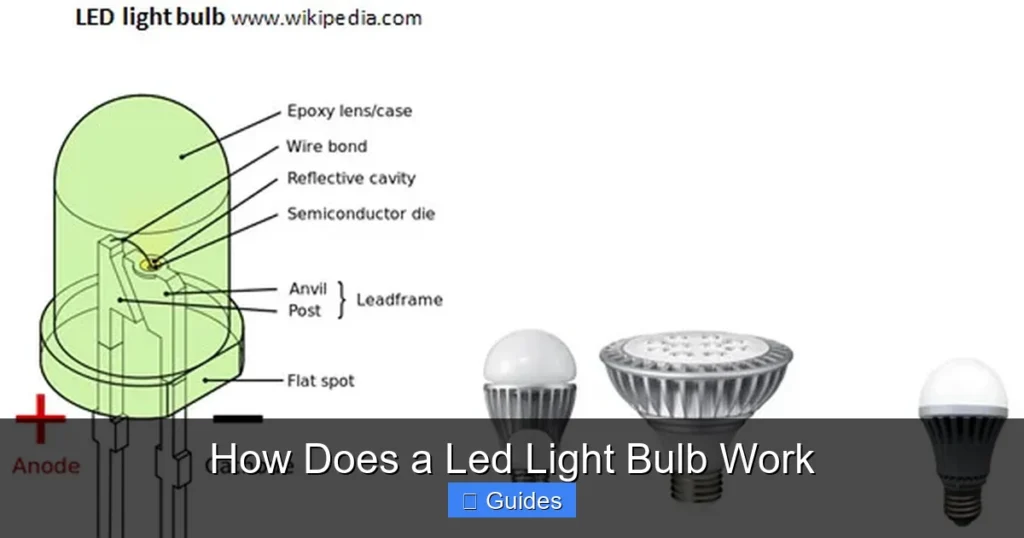 How Does a Led Light Bulb Work