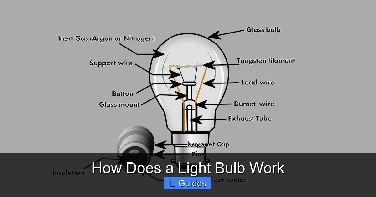 How Does a Light Bulb Work