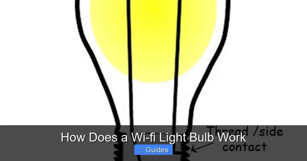 How Does a Wi-fi Light Bulb Work
