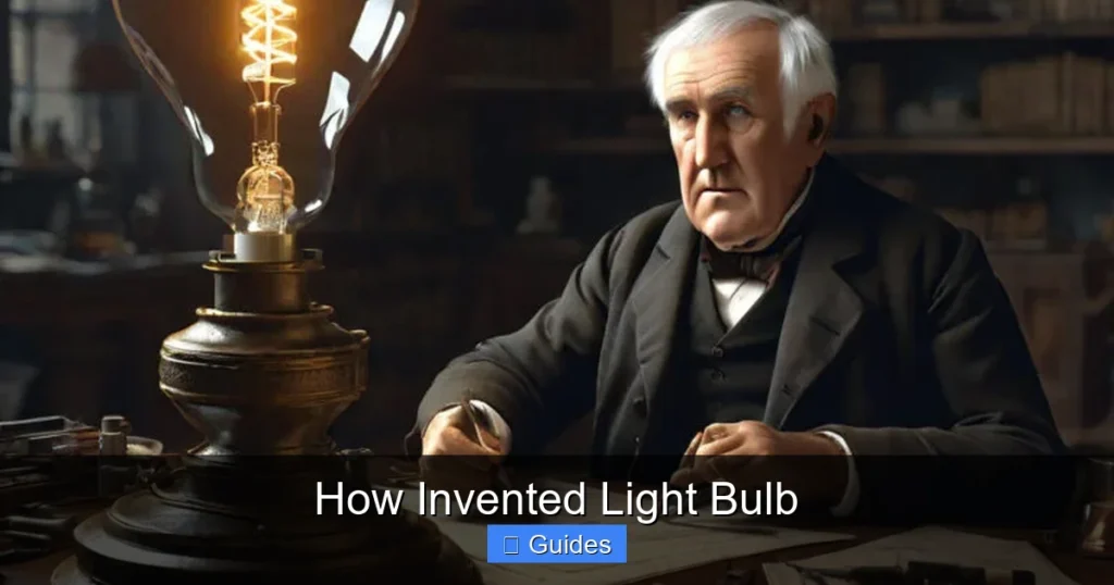 How Invented Light Bulb