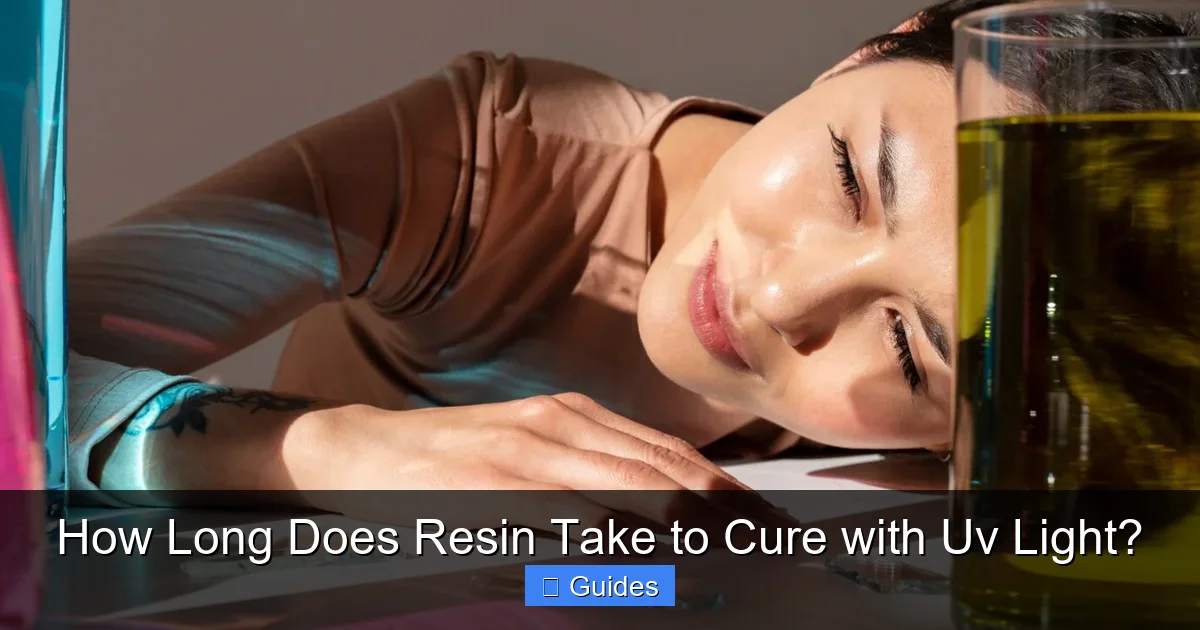 How Long Does Resin Take to Cure with Uv Light?