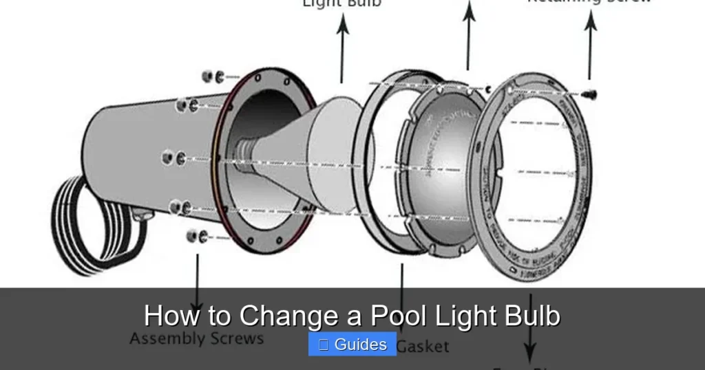 How to Change a Pool Light Bulb