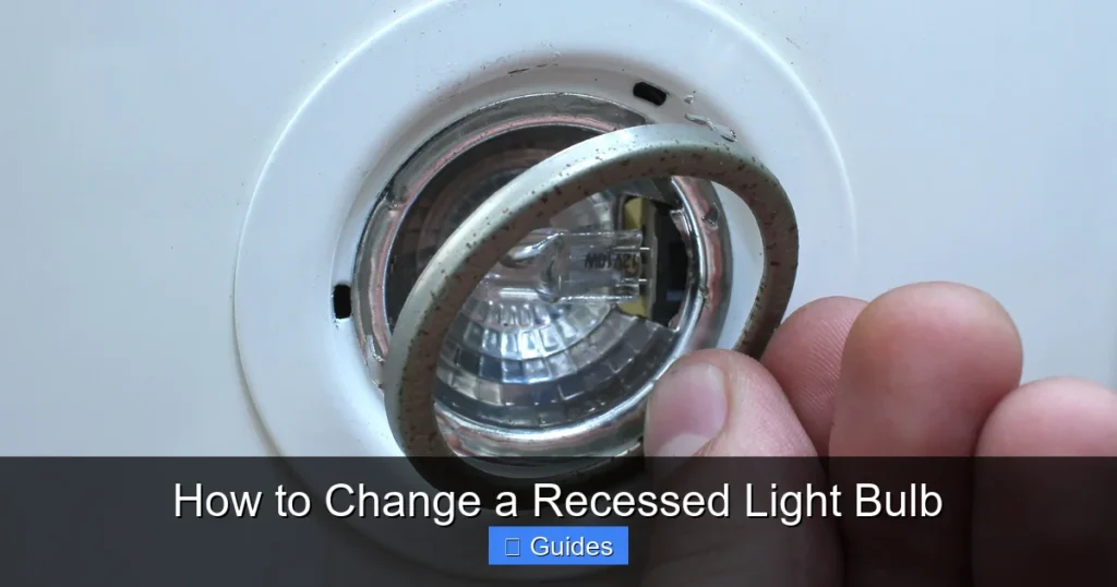 How to Change a Recessed Light Bulb