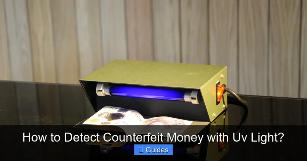 How to Detect Counterfeit Money with Uv Light?