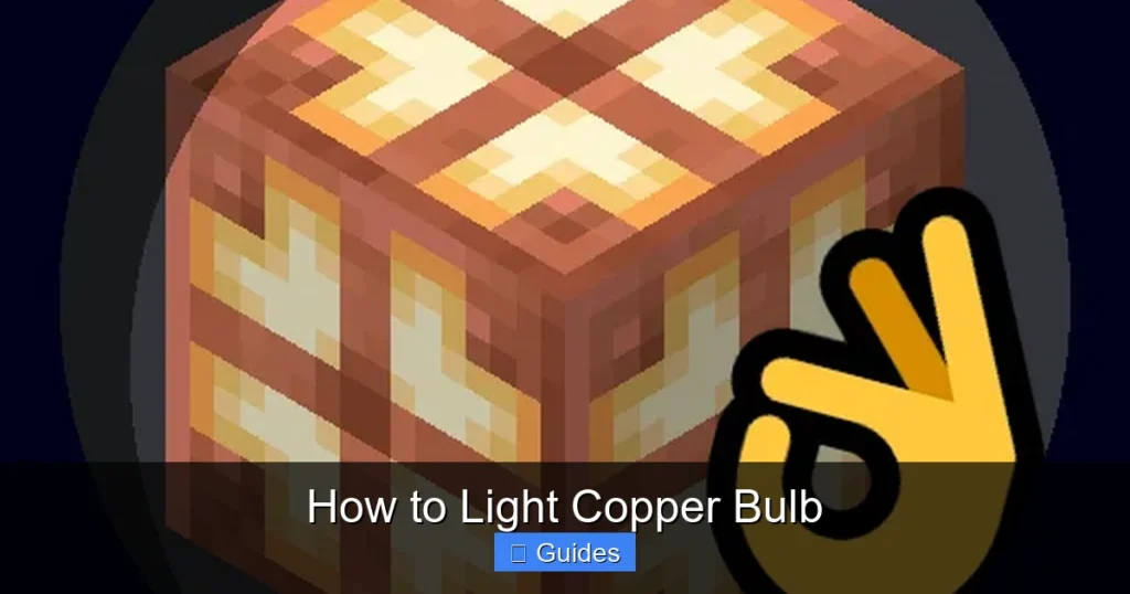 How to Light Copper Bulb