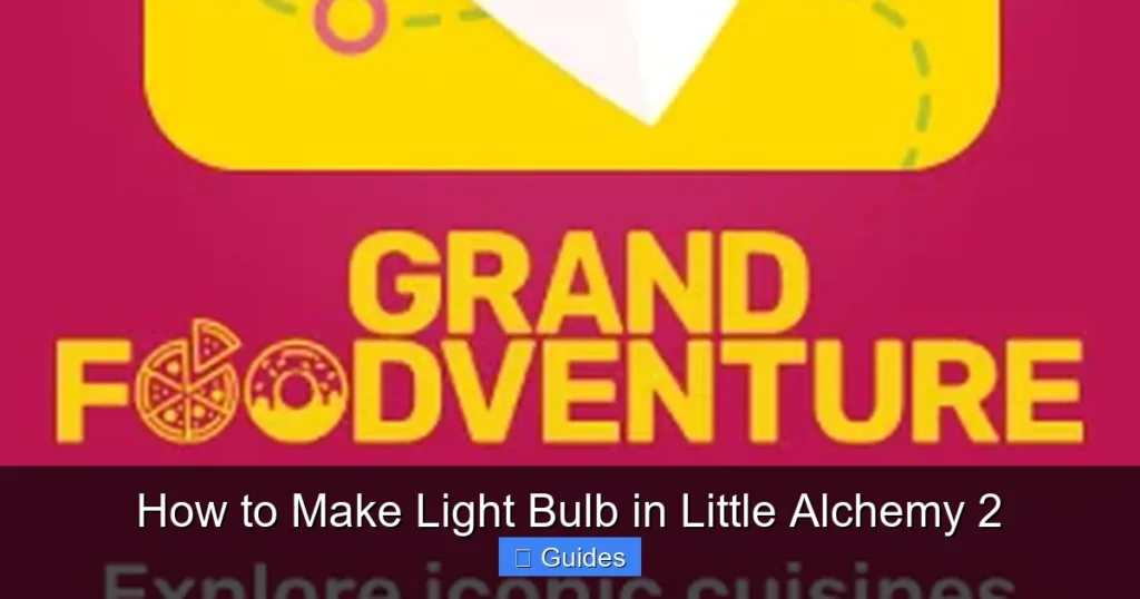 How to Make Light Bulb in Little Alchemy 2
