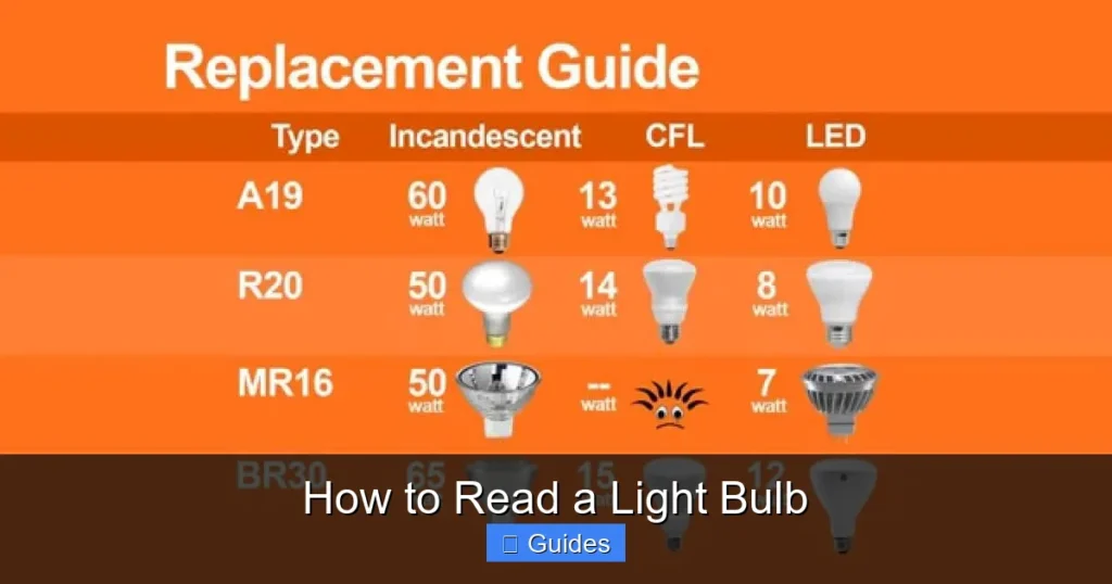 How to Read a Light Bulb