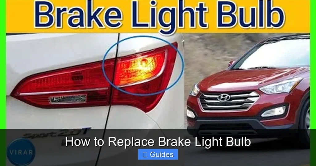 How to Replace Brake Light Bulb