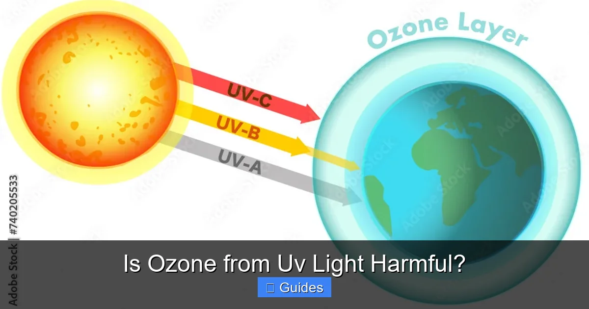 Is Ozone from Uv Light Harmful?