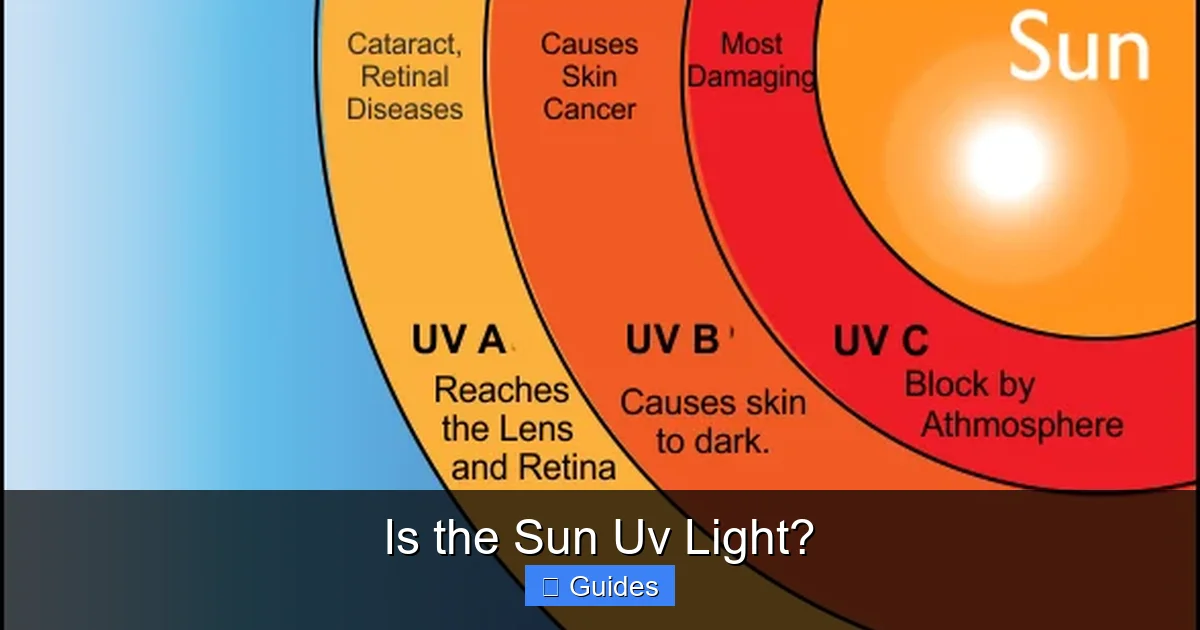 Is the Sun Uv Light?