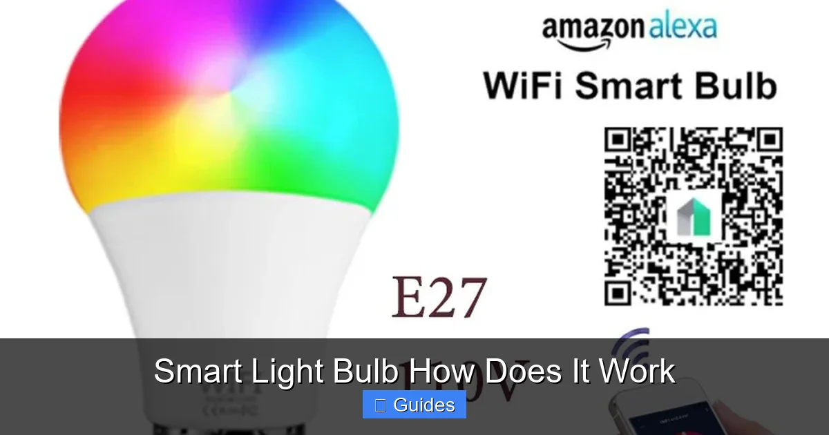 Smart Light Bulb How Does It Work