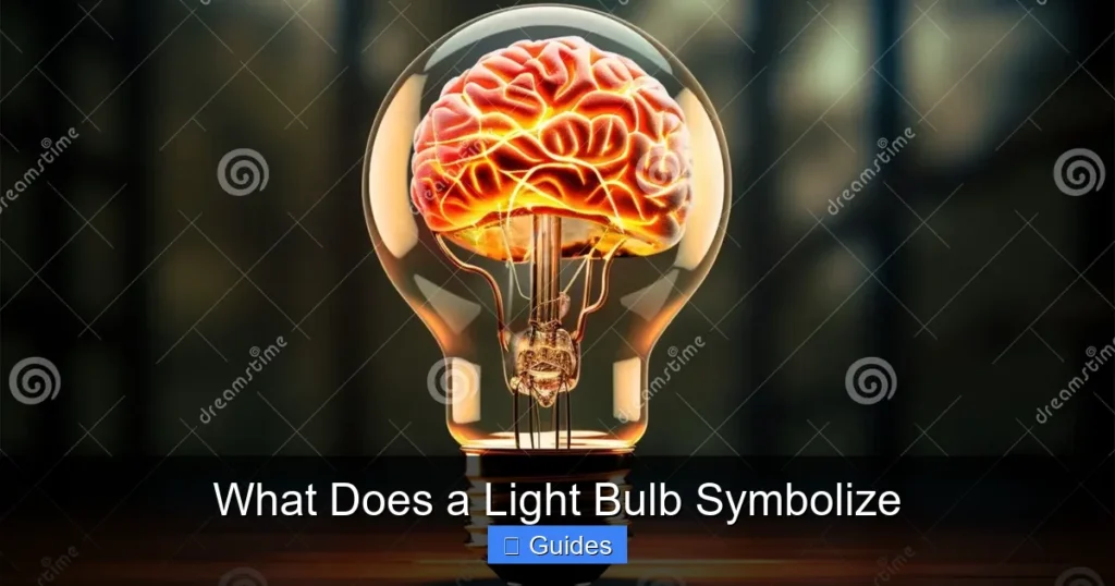 What Does a Light Bulb Symbolize