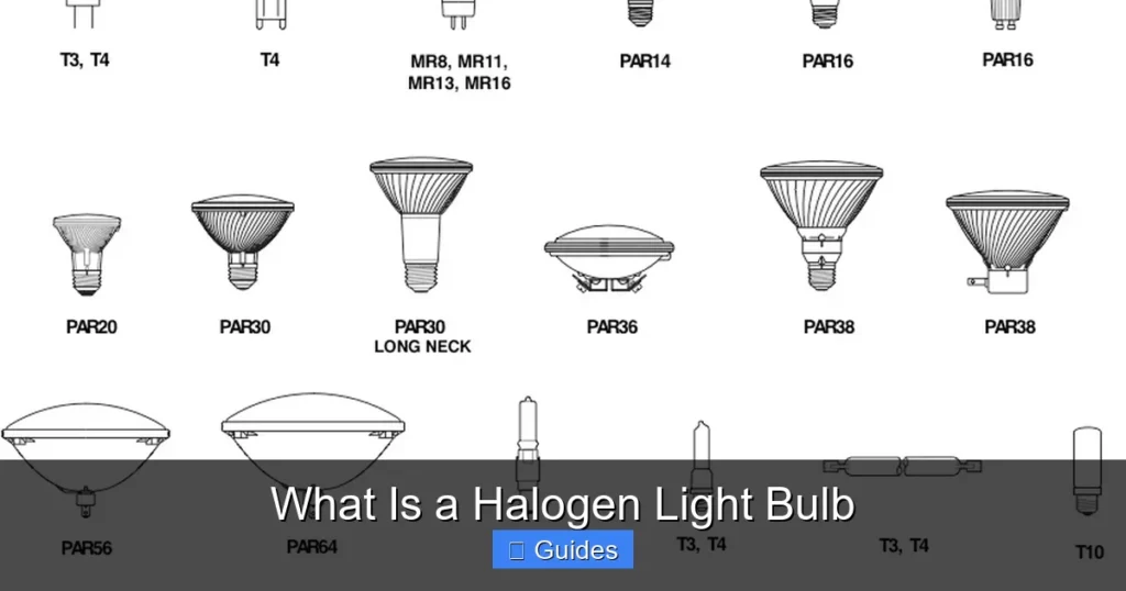 What Is a Halogen Light Bulb