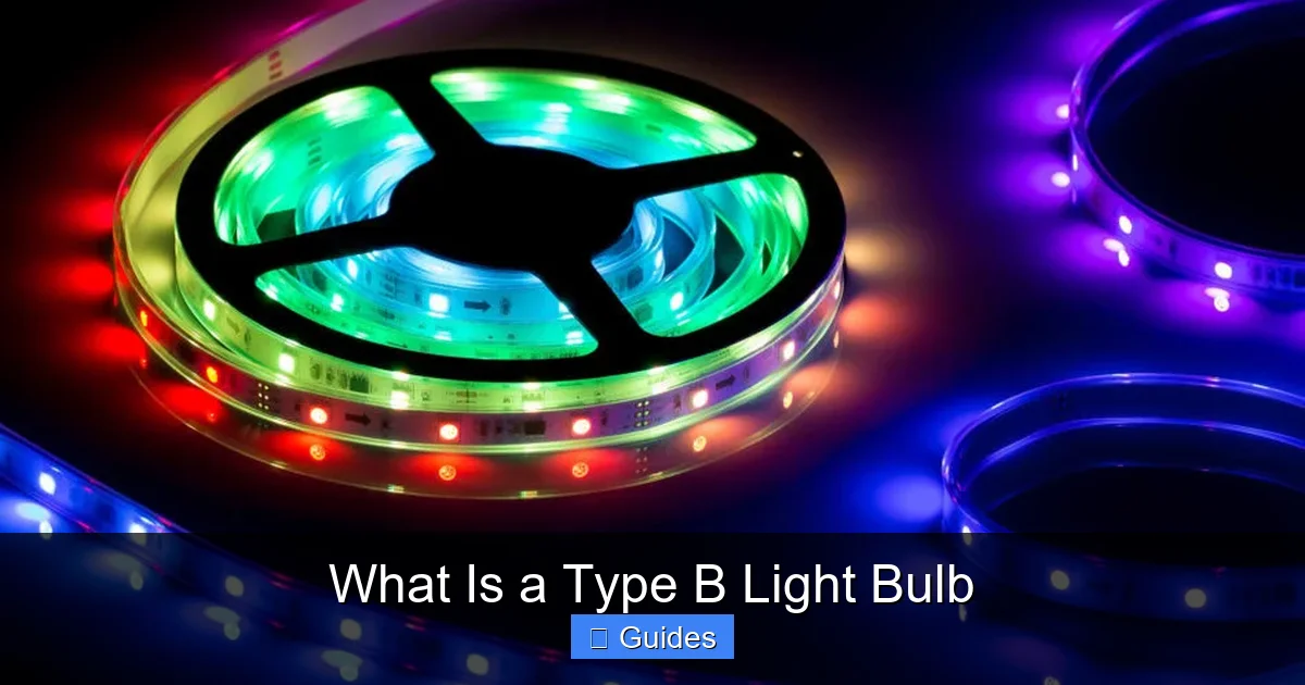 What Is a Type B Light Bulb - nahnopenotquite.com