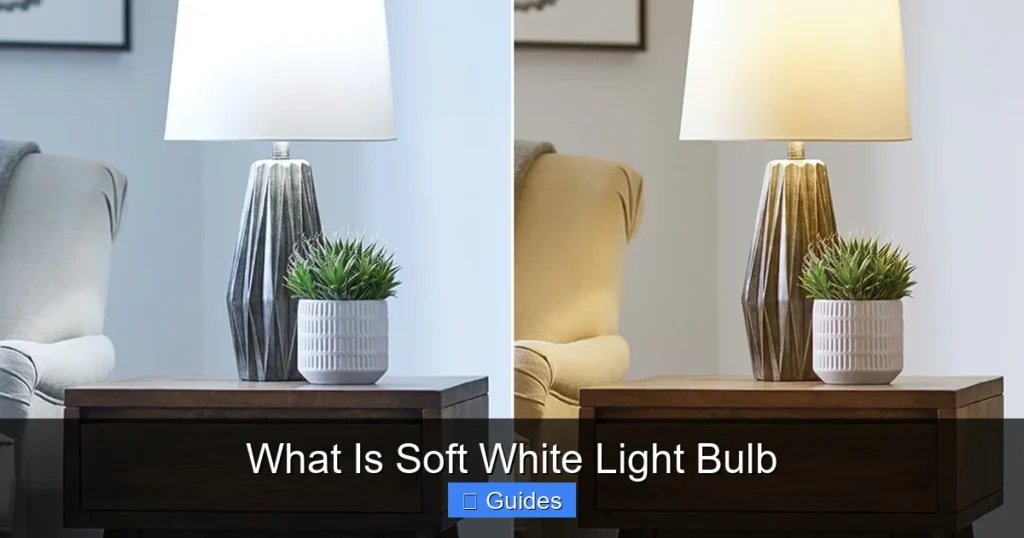 What Is Soft White Light Bulb