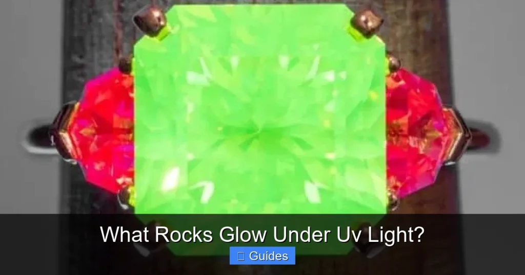 What Rocks Glow Under Uv Light?