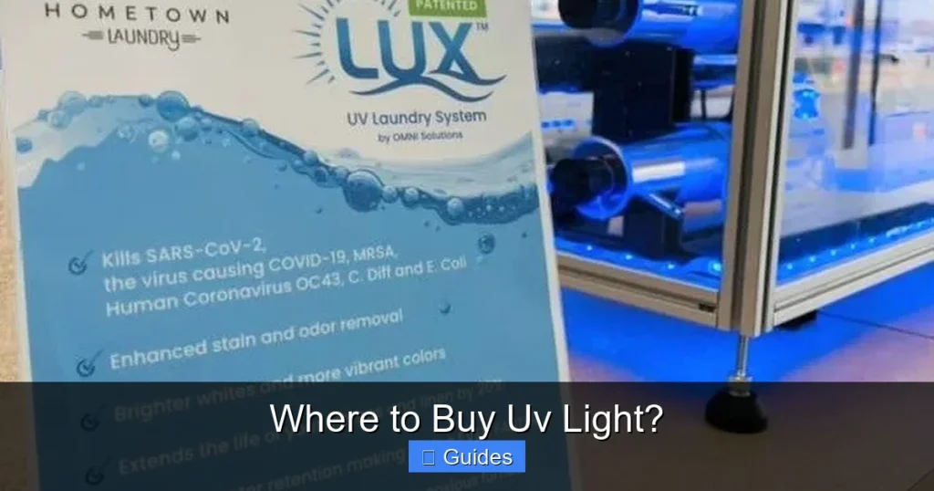 Where to Buy Uv Light?