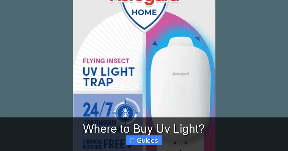 Where to Buy Uv Light?