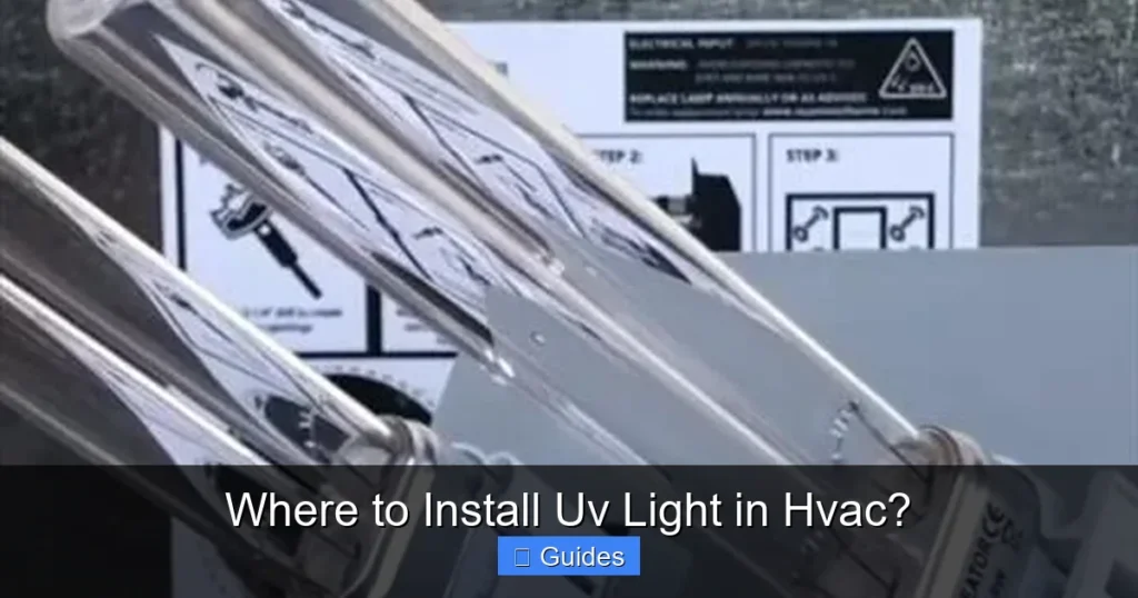 Where to Install Uv Light in Hvac?