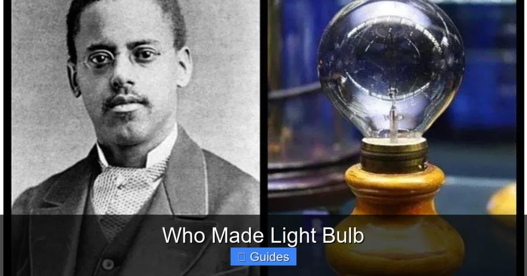 Who Made Light Bulb