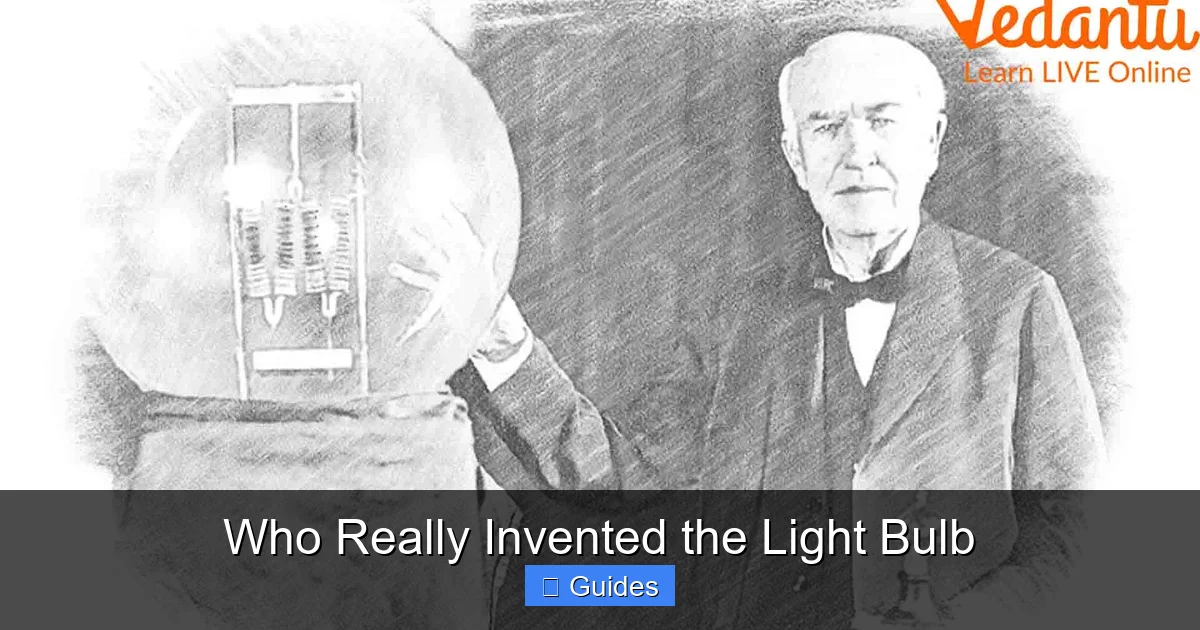 Who Really Invented the Light Bulb