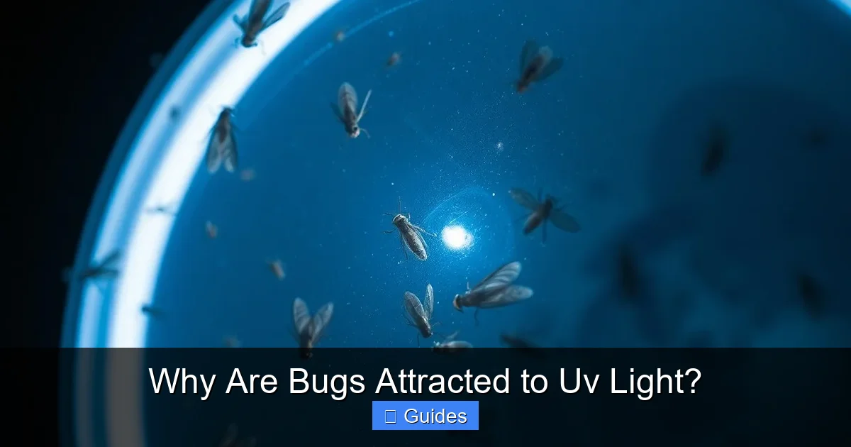 Why Are Bugs Attracted to Uv Light?