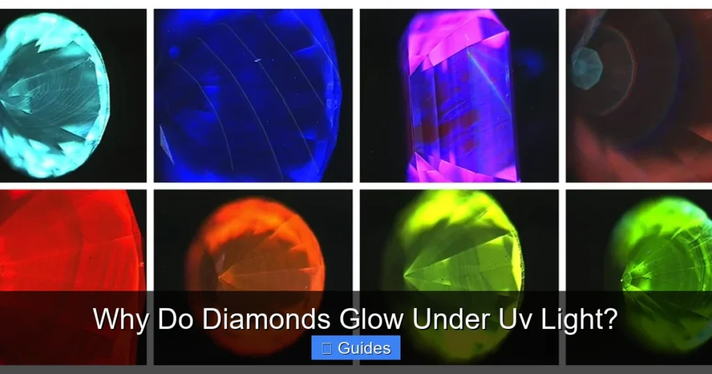 Why Do Diamonds Glow Under Uv Light?