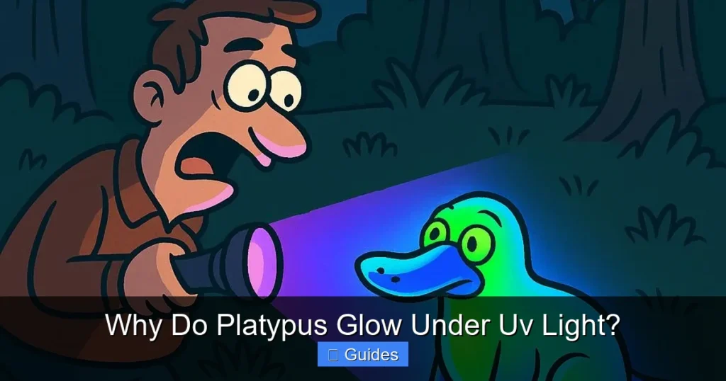 Why Do Platypus Glow Under Uv Light?