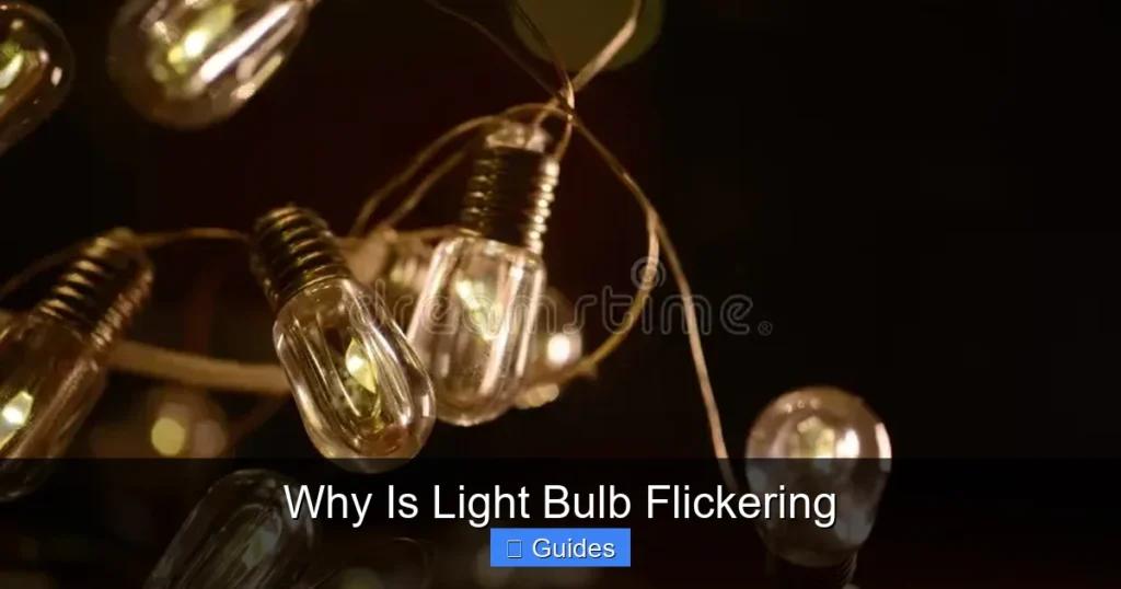 Why Is Light Bulb Flickering