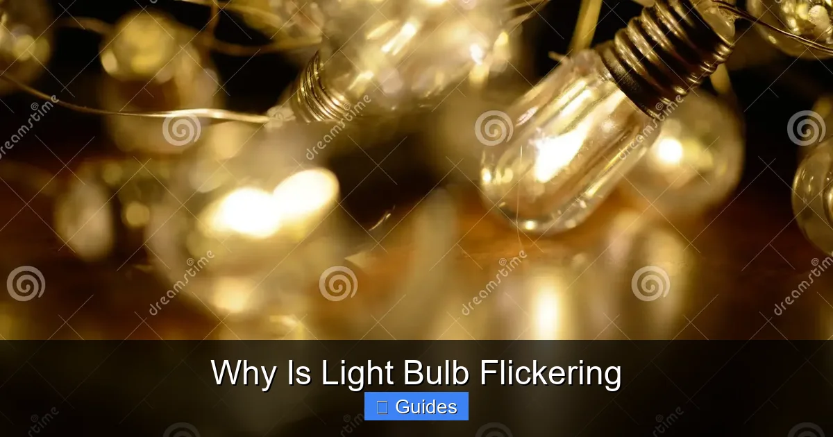 Why Is Light Bulb Flickering