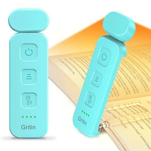 Gritin Reading Light, Rechargeable Book Light for Reading...