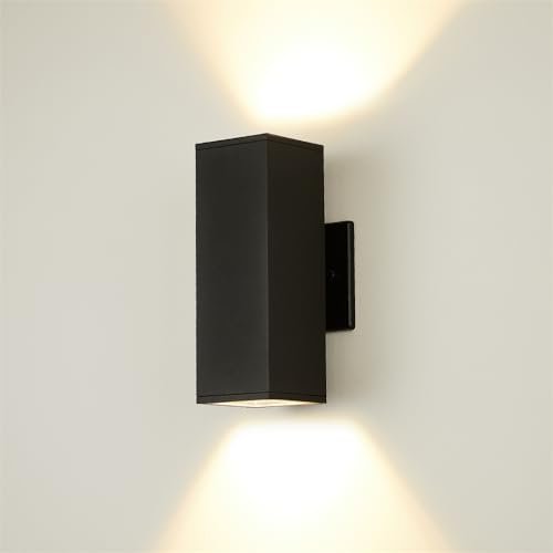 Eliphil Outdoor Wall Lights, Up Down Porch Modern...