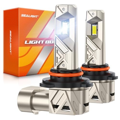 SEALIGHT 9005/HB3 LED Bulbs, 66000LM S6 Pro brightest