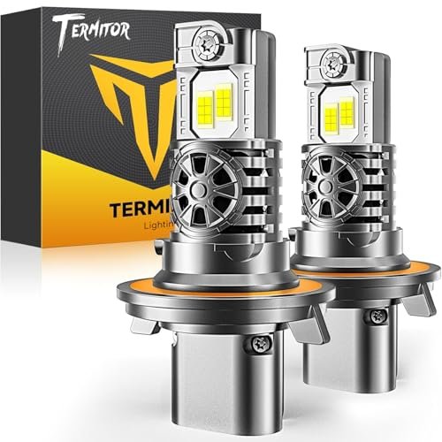 Termitor 2026 Upgraded 9008/H13 LED Bulbs, 15X Brighter.