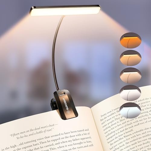 Glocusent 26 LED Reading Lights for Books, Gift