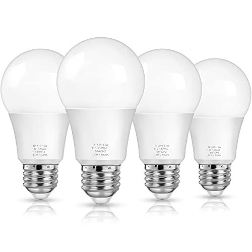 MAXvolador A19 LED Light Bulbs, 100 Watt equivalent...