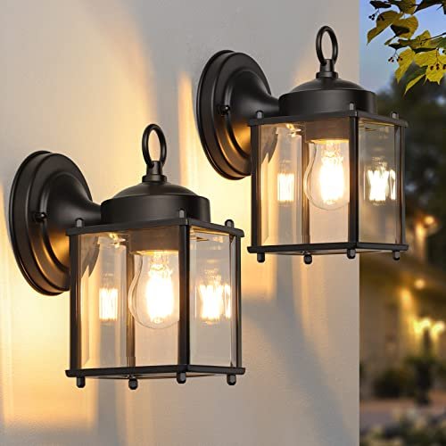 MATAMEYE Outdoor Wall Lantern, Exterior Waterproof Wall...