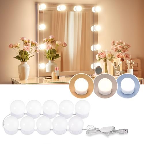 Consciot LED Vanity Lights for Mirror, Hollywood style...