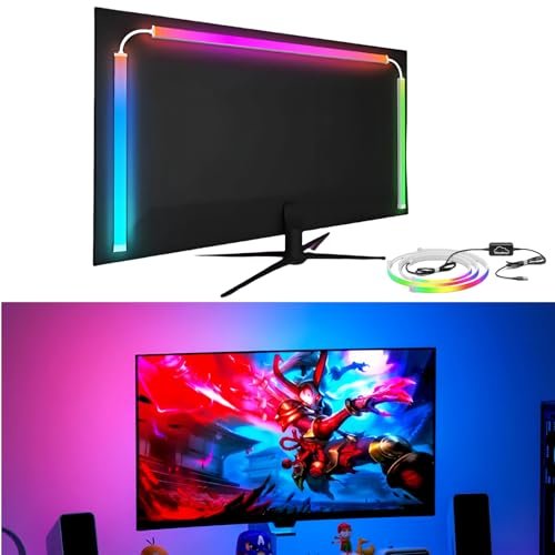 wacuaao 24 Inch Monitor Backlight - Reactive LED Strip