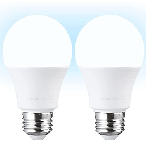 TORCHSTAR 2-Pack 1700LM Universal Garage Door Opener LED...
