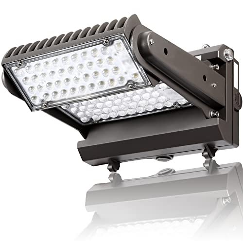 Dusk to Dawn100W Rotatable LED Wall Pack - 14000LM